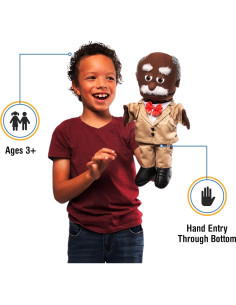 Marioneta de Mano Abuelo Negro Silly Puppets 35.56 cm 2
