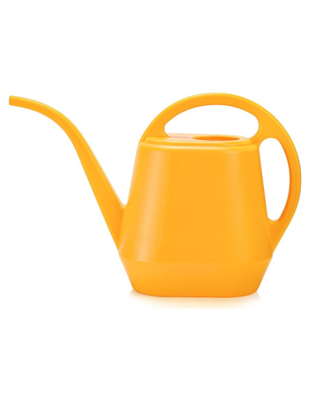Regadera Fasmov 2L Plástico Amarillo con Pico Largo Ergonómico