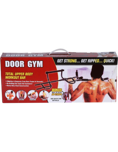 Barra de Dominadas HolaHatha para Puerta - Alta Resistencia 150kg