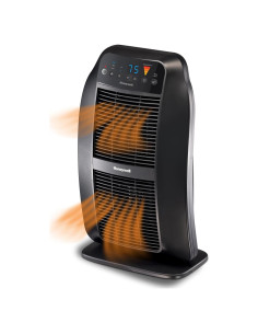 Calentador Cerámico Honeywell HeatGenius HCE840B, 2.63kg, Negro