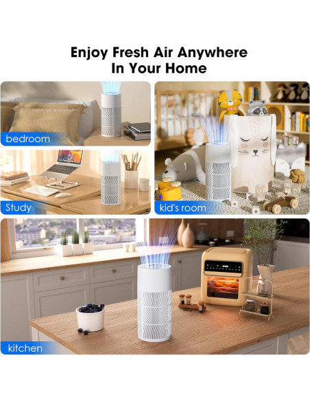 Purificador de Aire Nuwave OxyPure HEPA 2025 para 79.7 m Purificador de Aire Nuwave OxyPure HEPA 2025 para 79.7 m