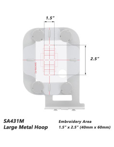 Aro Magnético MagnaHoop 20x60mm para Brother y Babylock 2