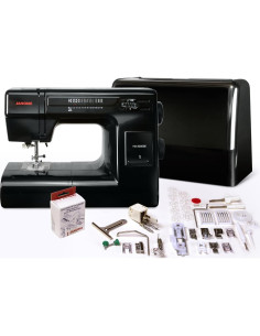 Máquina de Coser Janome HD-3000BE Negra con Kit Acolchado 6 Piezas 2