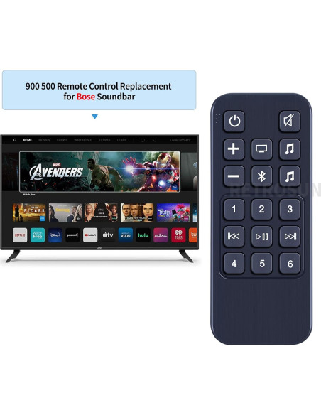 Control Remoto Reemplazo Oumeite para Bose Sound Bar 900 500
