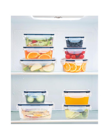 Contenedor de Almacenamiento de Alimentos FOOYOO 32 Piezas Hermético