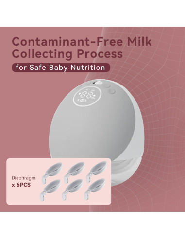 Diafragma de Silicona Momcozy M9 - Paquete de 6 Piezas Libre de BPA