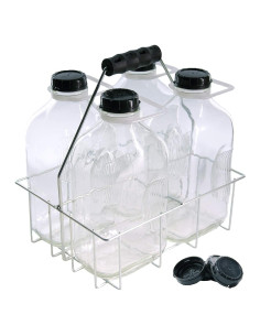 Botellas de Vidrio Pesadas North Mountain Supply 64 Oz - 4 Pzas