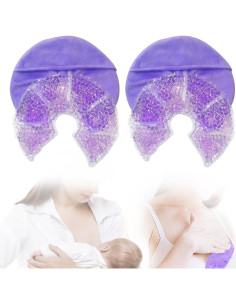 Paquete Terapia Pecho Gel Frío Caliente Conbella 4 Unidades 2