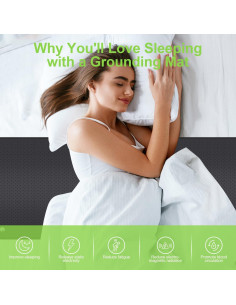 Alfombrilla de Conexión para Cama Z ZONAMA 135x68 cm Antiestática 2