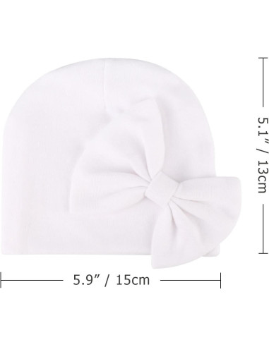 Conjunto de Gorro y Manoplas AQOKKA Bebés 0-6 Meses