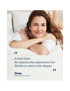 Edredón Refrigerante REST Evercool Rey 269x229 cm Azul Aqua 2