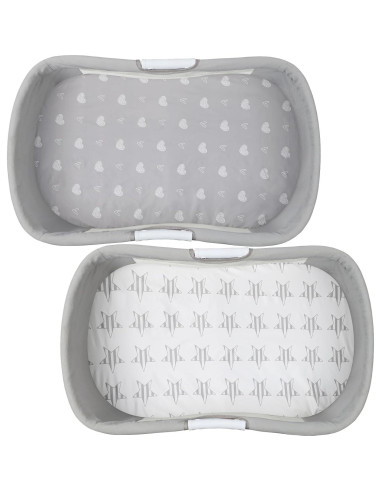 Sábanas Impermeables para Cuna Fadacudan 2 Piezas Jersey Suave