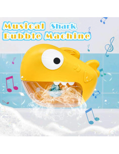Juguete de Baño Automático Tiburón GeeKiPrime con Burbujas 2