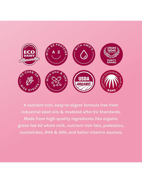 Fórmula de Leche Entera A2 Serenity Kids 360g - Orgánica