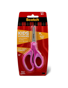 Tijeras para Niños Scotch 1442B Punta Roma 12.7 cm Magenta