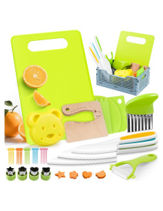 Juego de cuchillos Montessori para niños VVSBPL 36 piezas