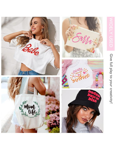 Vinilo Transferencia de Calor Puff Heflashor 11 Colores 30.48x25.4 cm