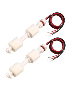 Interruptor de Flotador uxcell M10 115mm 2 Piezas para Bomba de Agua