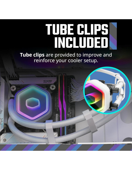 Cooler Master MasterLiquid 360 Core II Blanco AIO Enfriador CPU