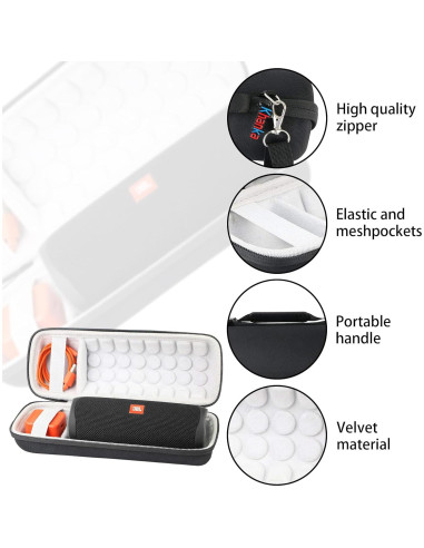 Funda Dura Impermeable Khanka para Altavoz JBL Flip 5/6