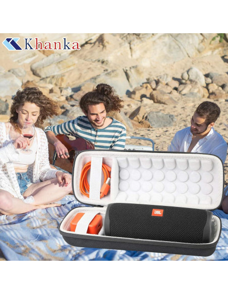 Funda Dura Impermeable Khanka para Altavoz JBL Flip 5/6
