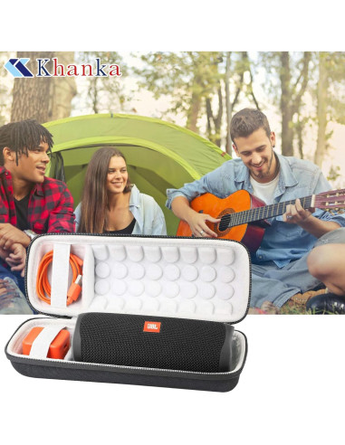 Funda Dura Impermeable Khanka para Altavoz JBL Flip 5/6