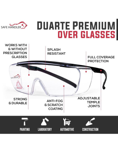 Gafas de Seguridad Duarte Bison Life - Policarbonato UV400