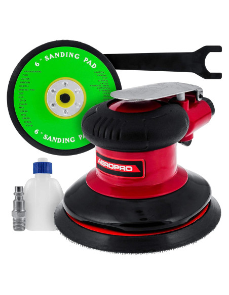 Lijadora de Palma Neumática TCP Global 6" Doble Acción