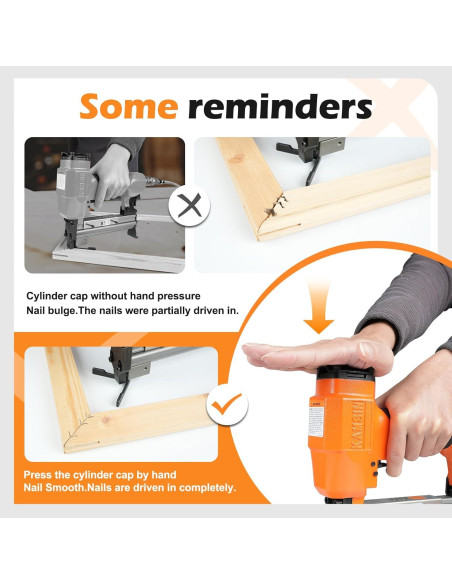 Clavadora Neumática KAMSIN V1015 para Marcos de Fotos