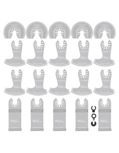 Paquete de 20 Hojas de Sierra Oscilante DAEMKOD - Diamante