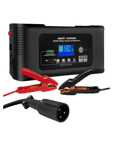 Cargador Inteligente de Batería 36V 48V Club Car Cuscos
