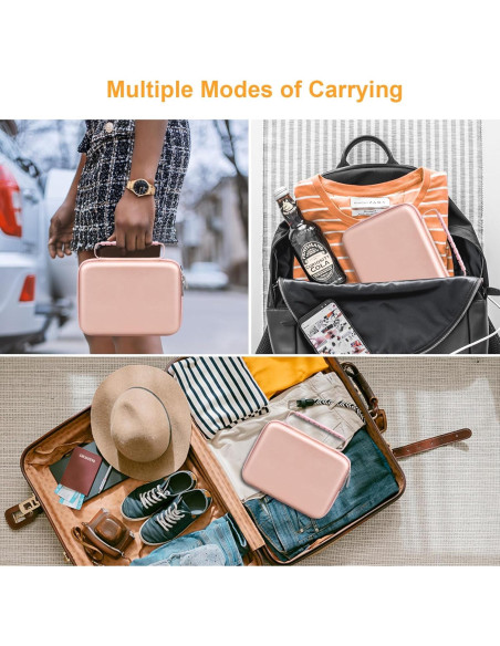 Funda Canboc U56G para Halo Bolt 58830/44400/57720, Rosa Dorado