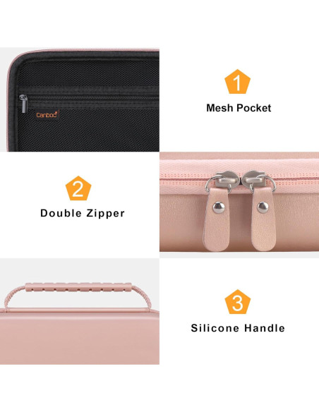 Funda Canboc U56G para Halo Bolt 58830/44400/57720, Rosa Dorado