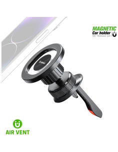 Soporte Magnético para Auto Esoulk EK-3001BK - Rotación 360 2