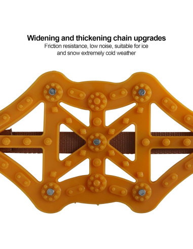 Cadenas de Nieve Ajustables WWFGYX WG-009 para Vehículos 165-275mm