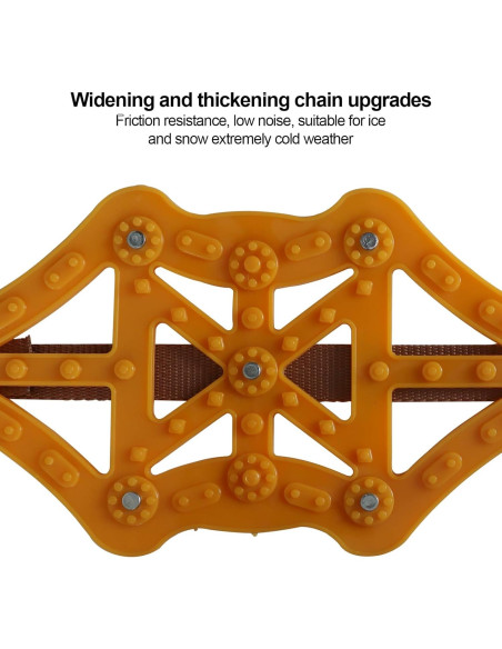 Cadenas de Nieve Ajustables WWFGYX WG-009 para Vehículos 165-275mm