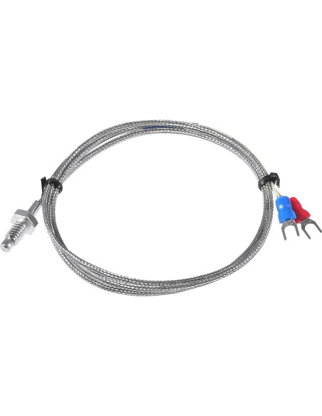 Sonda de Temperatura Tipo K Alinan 1M M6 0-400C 2 Pcs