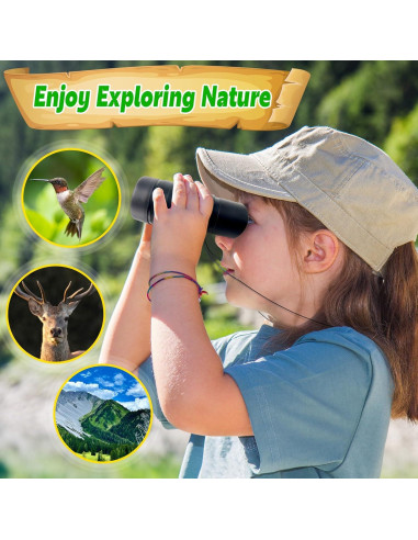 Binoculares para Niños YOPINSAND B-05 4x30mm Antideslizantes