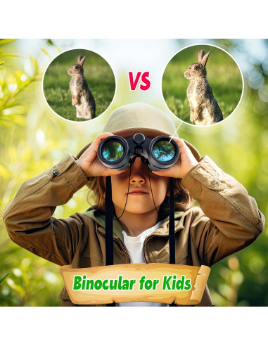 Binoculares para Niños YOPINSAND B-05 4x30mm Antideslizantes