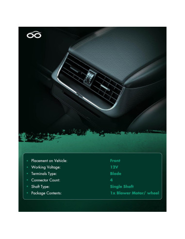 Motor de Soplador SCITOO para Ford y Lincoln 2018-2024