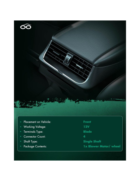 Motor de Soplador SCITOO para Ford y Lincoln 2018-2024