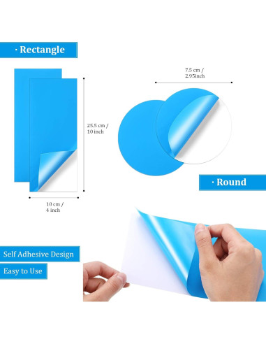 Kit de Parches de Reparación Outus - 30 Piezas Vinilo Autoadhesivo