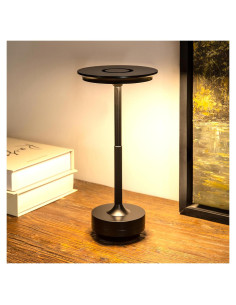 Lámpara de Mesa Inalámbrica Lusharbor 5200mAh Táctil 3 Colores