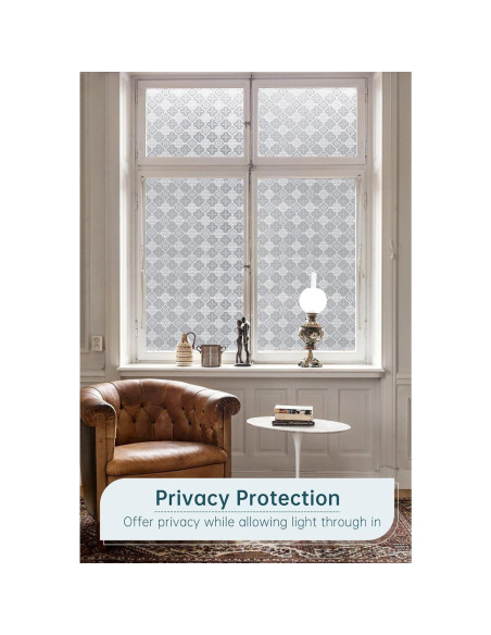 Película de Ventana Opaca DULEIXUFHEE 45cm x 300cm UV