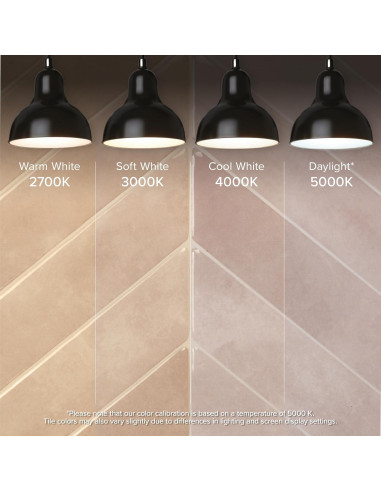 Azulejos Peel and Stick Smart Tiles 5 Hojas 29x21 cm Rosa Viby