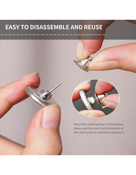 24 Clips Magnéticos para Cortinas M_lapis - Fuerte Sujeción