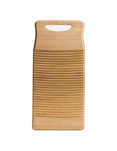Tabla de Limpieza de Ropa Hobbyme de Bambú 40x18 cm Antideslizante