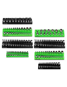 Organizador de Enchufes Magnético 8 PZS Swanlake Verde/Negro