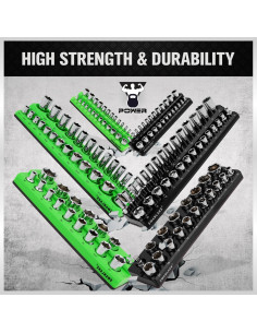 Organizador de Enchufes Magnético 8 PZS Swanlake Verde/Negro 2