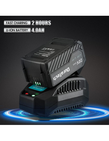 Sierra Recíproca Inalámbrica DURATECH 20V 4.0Ah 3000SPM